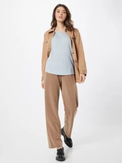 BOSS ORANGE T-shirts Shirt Edila Dames Lichtblauw / Wit -Ulla Popken Verkoop dd26700ee2aee939bddd5d17c7d5927a