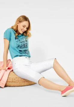 Cecil Denim Shorts Slimfit Jeans Dames Wit -Ulla Popken Verkoop dd2dcd2b7aafc3f0ef193c9648cf85ac