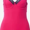 Calvin Klein Swimwear Grote Cups Balconette Badpak Dames Pink -Ulla Popken Verkoop e6b8c60921569e7638d05116ba76a361