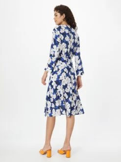 United Colors Of Benetton Midi Jurken Jurk Dames Navy / Hemelsblauw -Ulla Popken Verkoop e73e362ec942f700dc13abf651f76f64