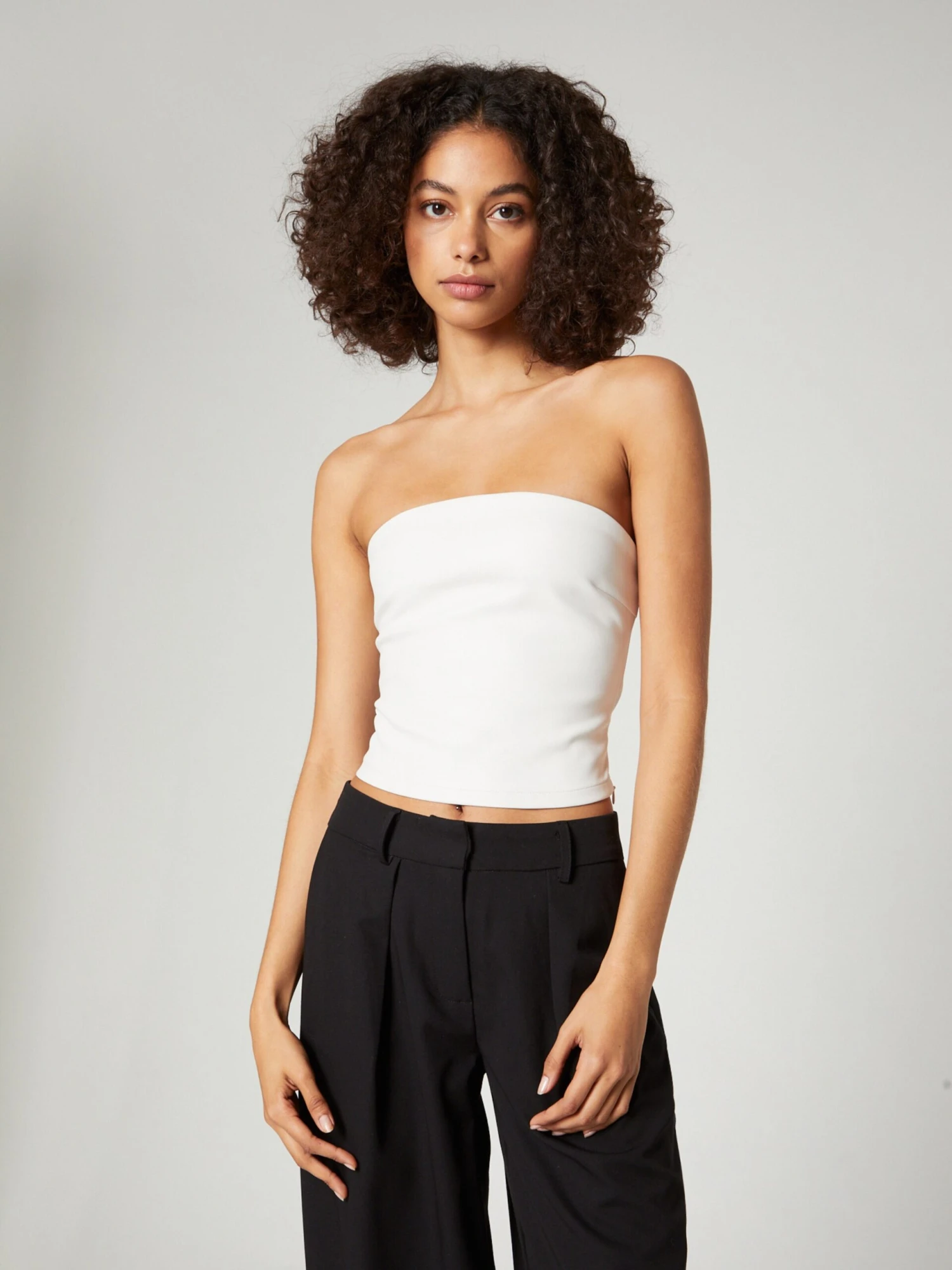 Crop Tops Top Cassidy Dames Wit 5 Crop Tops Top Cassidy Dames Wit - Afbeelding 3