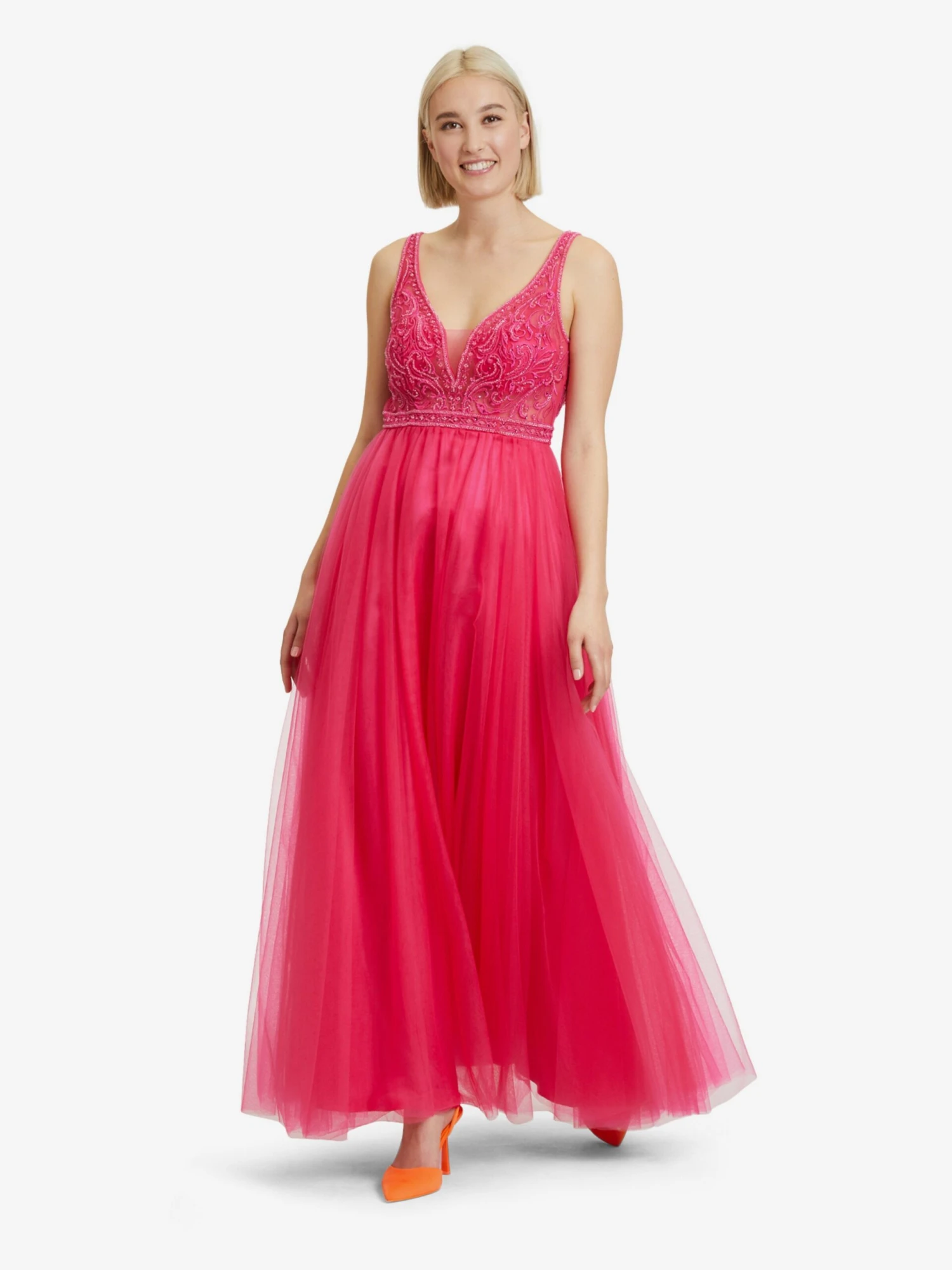 Vera Mont Avondjurken Avondjurk Dames Pink 5 Vera Mont Avondjurken Avondjurk Dames Pink - Afbeelding 3