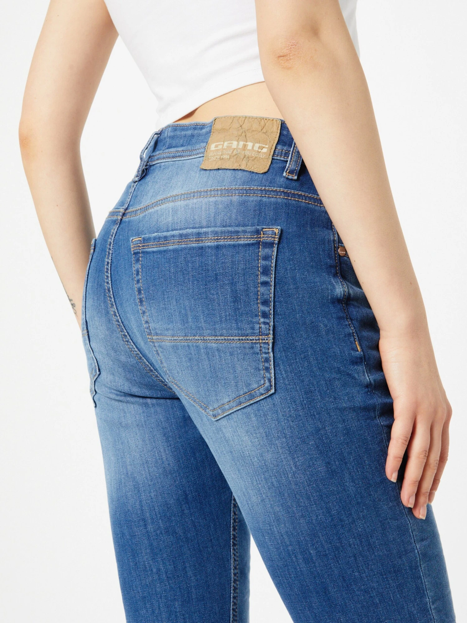 GANG Denim Shorts Regular Jeans NICA Dames Blauw 4 GANG Denim Shorts Regular Jeans NICA Dames Blauw - Afbeelding 2