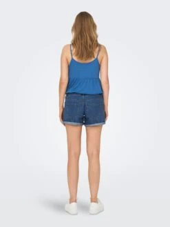 ONLY MATERNITY Denim Shorts Regular Jeans Lega Dames Blauw 13 ONLY MATERNITY Denim Shorts Regular Jeans Lega Dames Blauw -Ulla Popken Verkoop f260f2995c2c76801265e5729fd80f33