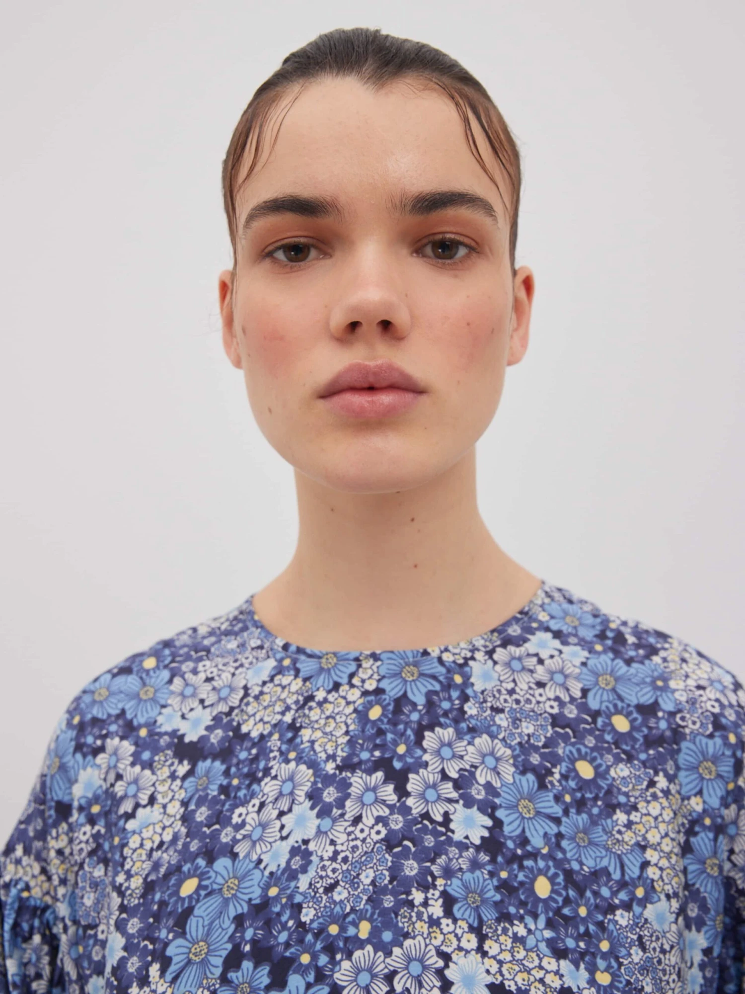 EDITED Midi Jurken Jurk Trixi Dames Blauw / Marine / Lichtblauw 7 EDITED Midi Jurken Jurk Trixi Dames Blauw / Marine / Lichtblauw - Afbeelding 5