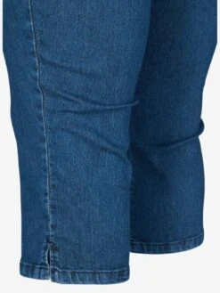 Zizzi Denim Shorts Slimfit Jeans Dames Donkerblauw -Ulla Popken Verkoop f933b1a888b00623256c2ba96648ec9b