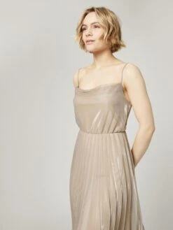 Midi Jurken Jurk Gotje Dames Beige -Ulla Popken Verkoop fde2025e692687246416cb1d2a880bed