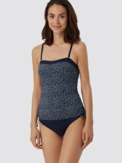 Schiesser Halter Badpakken Badpak Aqua Sea Blossom Dames Donkerblauw -Ulla Popken Verkoop fe4df8371b6dd6ebc53c13fa70a3302b